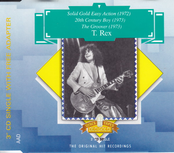 *USED* Solid Gold Easy Action/20th Century Boy/The Groove - T. REX (#5012623613425)