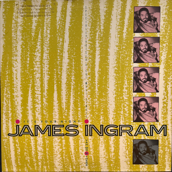 *USED* It's Your Night / Yah Mo B There - Ingram, James  (#400667888216)
