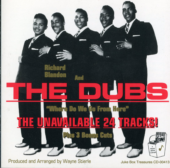 *USED* "Where Do We Go From Here" The Unavailable 24 Trac - Blandon, Richard & the Dubs (#724075600322)