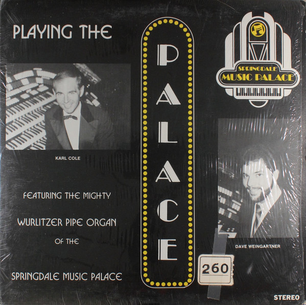 *USED* Playing The Palace Featuring The Mighty Wurlitzer  - Cole, Karl (#492229784593)