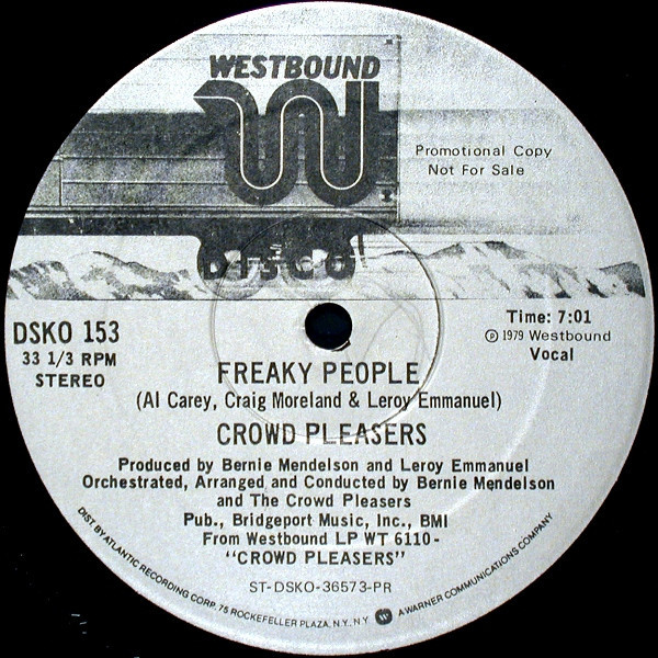 *USED* Freaky People - Crowd Pleasers  (#450785160619)