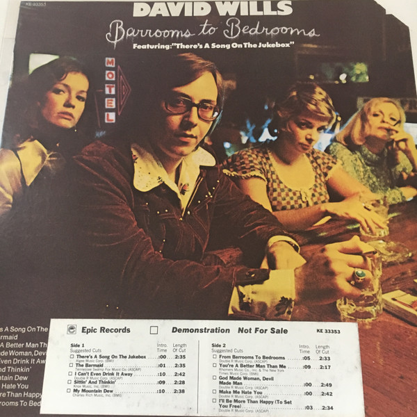 *USED* Barrooms To Bedrooms - Wills, David  (#469178829781)