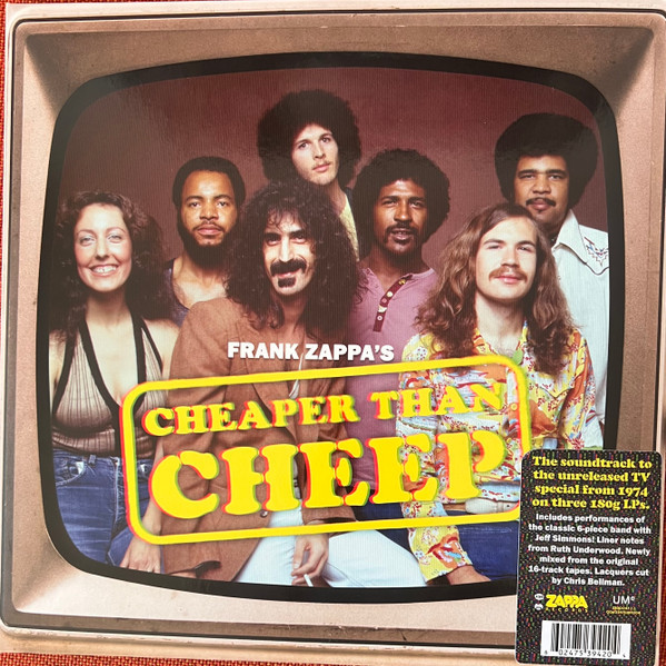 Cheaper Than Cheep - Zappa, Frank (#602475394204) - Omega Music
