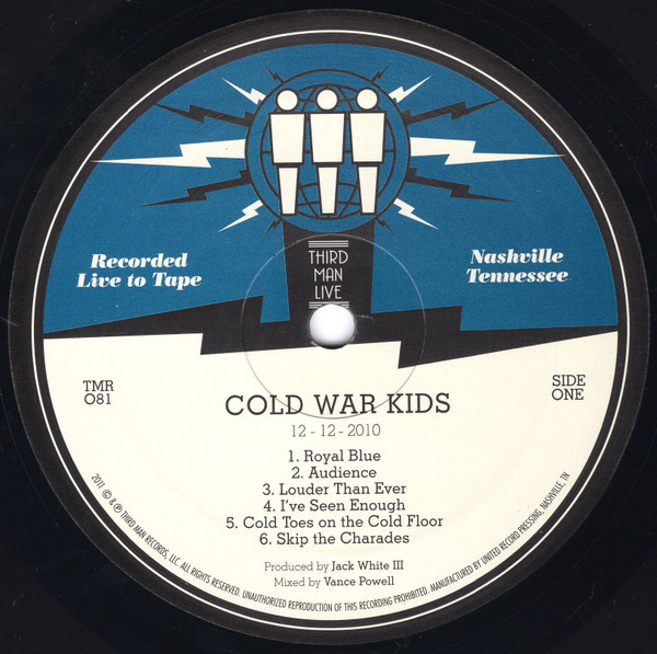 *USED* Live At Third Man - Cold War Kids (#442619209472)