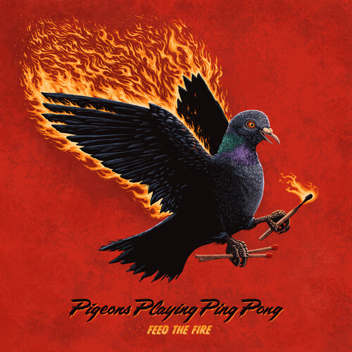 Feed the Fire - Pigeons Playing Ping Pong (#617308106817)