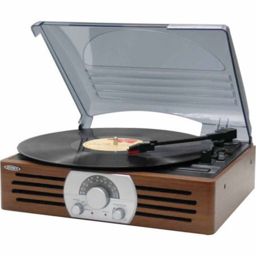 Jensen JTA-222 Turntable (33/45/78 RPM) - AM/FM Ra - Jensen Jta222 (#077283912245)