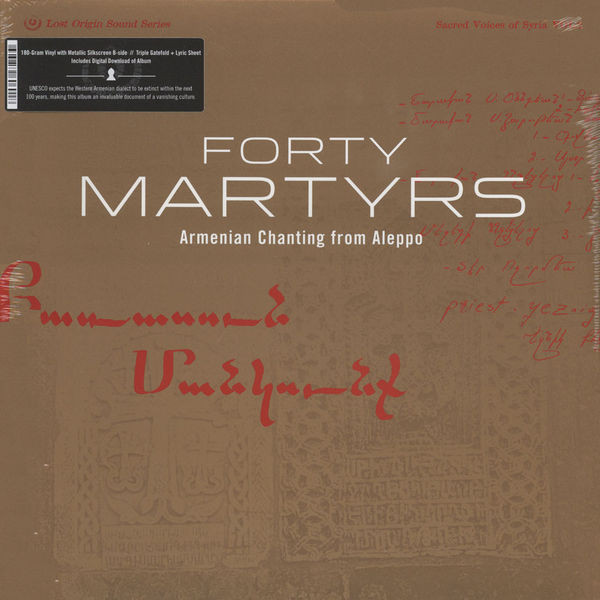 *USED* Forty Martyrs (Armenian Chanting From Aleppo) - Zegchanian, V. Rev. Yeznig  (#463589781799)