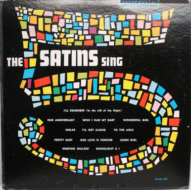 The 5 Satins Sing【LP・USオリジナル・名盤・激レア】 The 5 Satins Sing【LP・USオリジナル・名盤・激レア】 The Five