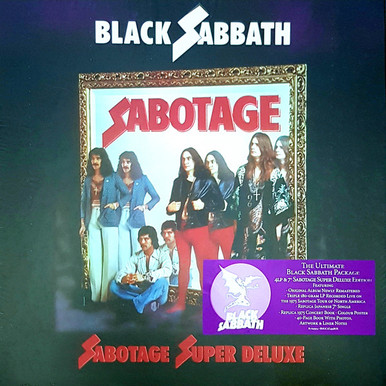洋楽 Black Sabbath Sabotage delu xe 4CD BOX Black Sabbath - Sabotage (Super Deluxe 4CD Box Set) - Amazon