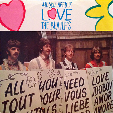 ②The Beatles All You Need Is Love UK盤 EP USED* All You Need Is Love - The Beatles (#480587348885
