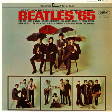 コレクターの方に！ 「BEATLES' 65  」初回盤（1st Press) USED* Beatles '65 - Beatles (#406856846098) - Omega Music