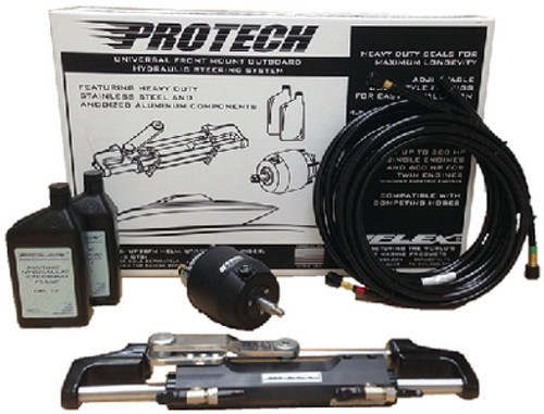 UFlex PROTECH 2 Front Mount Outboard Hydraulic System - No Hoses Included (PROTECH 2.0)