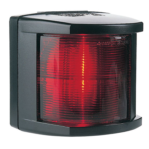 Hella Marine Port Navigation Light - Incandescent - 2nm - Black Housing - 12V (2984335)