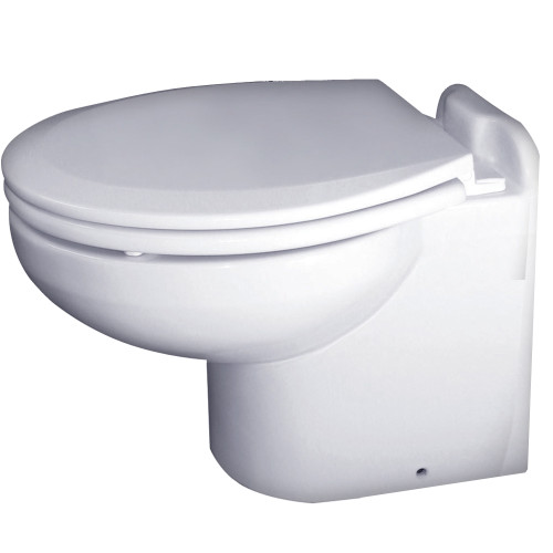 Raritan Marine Elegance - Household Style - White - Freshwater Solenoid - Smart Toilet Control - 12v (221HF012)