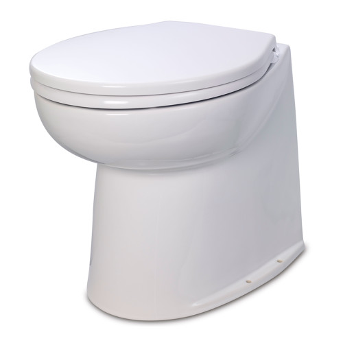 Jabsco 17" Deluxe Flush Fresh Water Electric Toilet - 12V (58040-2012)