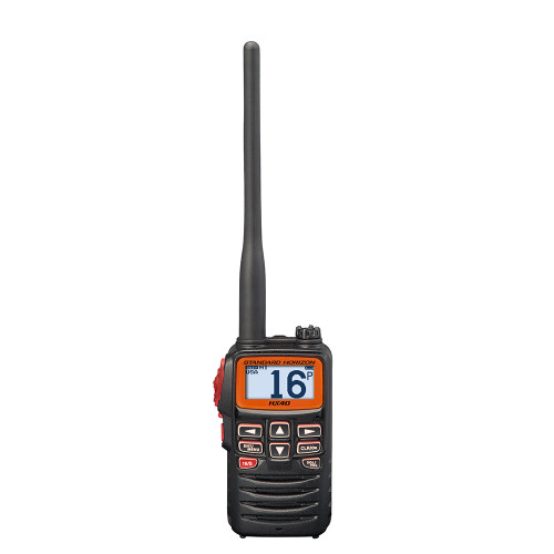 Standard Horizon VHF-HH, 6W Ultra Compact, w/FM Rcvr. (HX40)