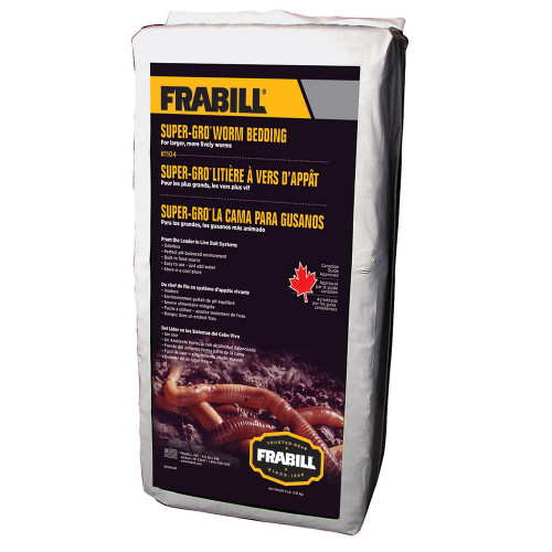 Frabill Super-Gro Worm Bedding - 4lbs (1104)