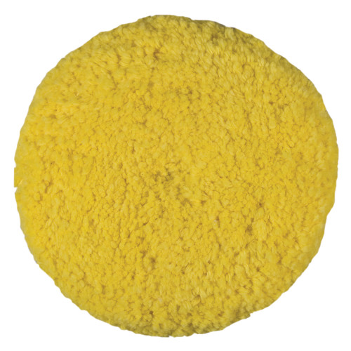 Presta Rotary Blended Wool Buffing Pad - Yellow Medium Cut (890142)