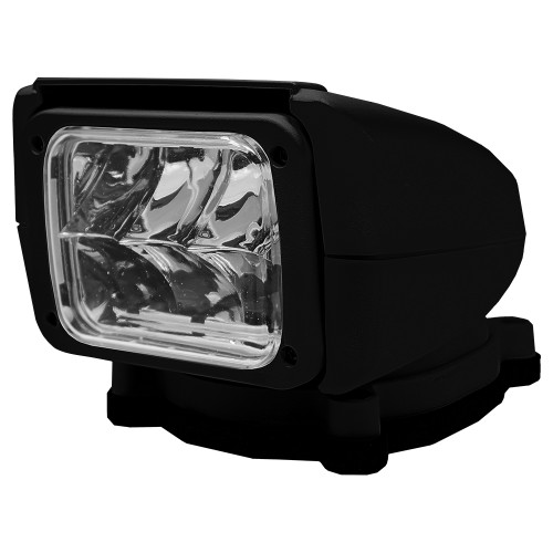 ACR RCL85 Black LED Spotlight With Wireless Hand Remote 240,000 Candela 12/24v (1957)