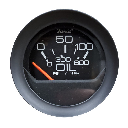 Faria 2" Oil Pressure Gauge (0-100 PSI)