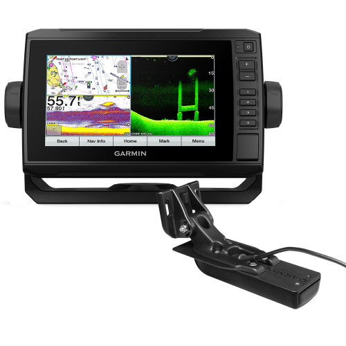 Garmin EchoMap UHD 74cv, Offshore g3, w/Transducer  (010-02335-01)