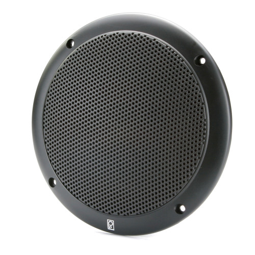 Poly-Planar 5" 2-Way Coax-Integral Grill Speaker - (Pair) Black (MA4055B)