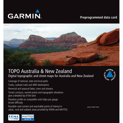 Garmin 010-C1049-00 Micro SD Australia & New Zealand Topo (010-C1049-00)