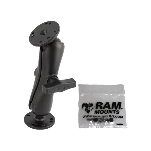 RAM Mount Double Socket Arm For Garmin Fixed Mount GPS - 1.5" (RAM-101-G2U)