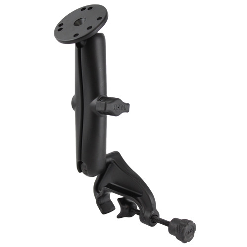 RAM Mount Yoke Mount Long Arm w/2.5" Round Base (RAM-B-121U-C)