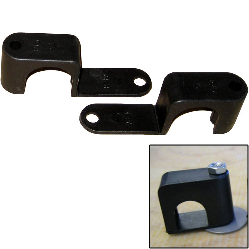 Weld Mount Single Poly Clamp For 1/4" x 20 Studs - 1" OD - Requires 1.75" Stud - Qty. 25 (601000)