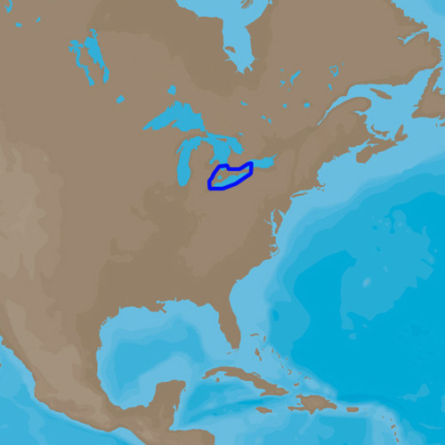 C-MAP  4D NA-D933 Lake Erie and Lake St Clair (NA-D933)