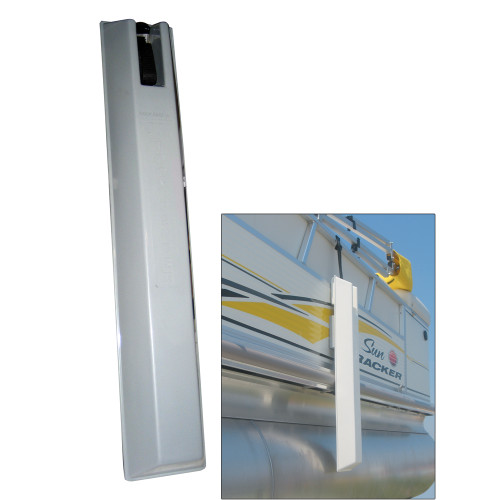 Dock Edge 'TOON Pontoon Boat Fender - 36" - Grey (53-135-F)