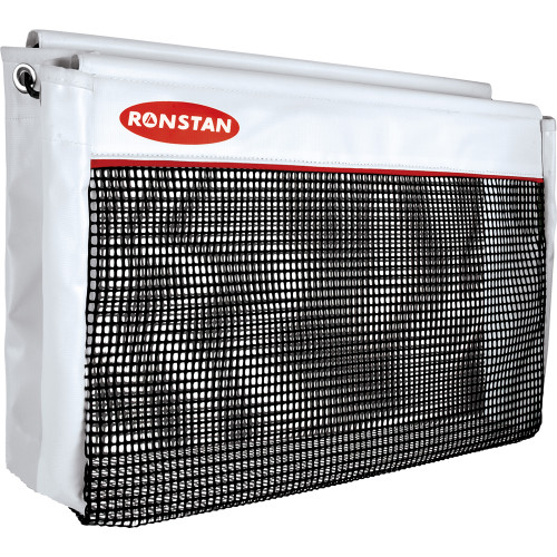 Ronstan Rope Bag - White PVC w/Mesh - 7-7/8"H x 11-13/16"W x 7-3/32"L (RF3810)