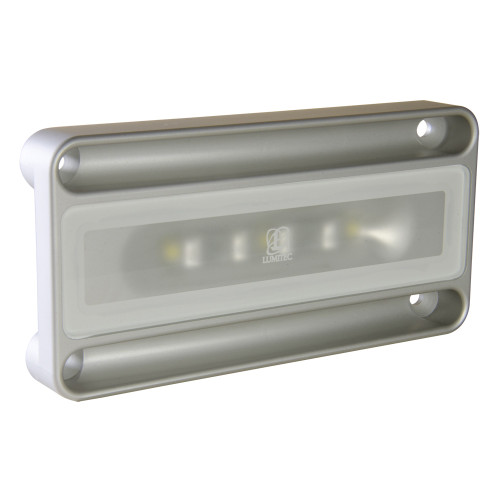 Lumitec NevisLT Utility Light White LED Brushed Finsih 12/24v (101296)