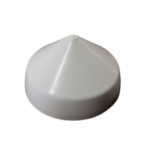 Monarch White Cone Piling Cap - 13.5" (WCPC-13.5)