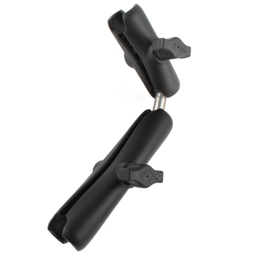 RAM Mount Standard Double Socket Arm, Long Double Socket Arm & Double Ball Adapter For 1" Balls (RAM-B-201-201U-C)