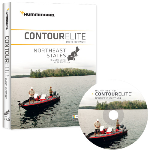 Humminbird Contour Elite PC Software V2 Northeast States (600046-2)