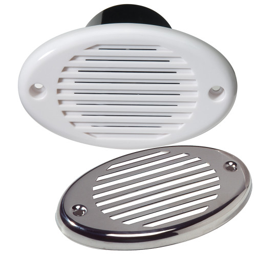 Innovative Lighting Marine Hidden Horn - White w/Stainless Steel Overlay (540-0101-7)