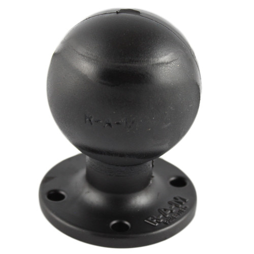 RAM Mount D Size 2.25" Ball on Round Plate w/AMPS Hole Pattern (RAM-D-254U)