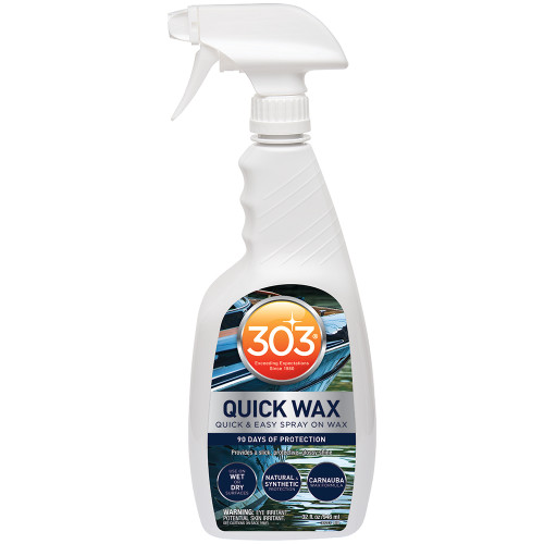 303 Marine Quick Wax w/Trigger Sprayer - 32oz (30213)