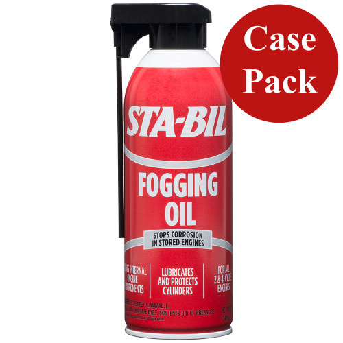 STA-BIL Fogging Oil - 12oz *Case of 6* (22001CASE)