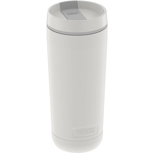 Thermos Guardian Collection Stainless Steel Tumbler 5 Hours Hot/14 Hours Cold - 18oz - Sleet White (TS1319WH4)