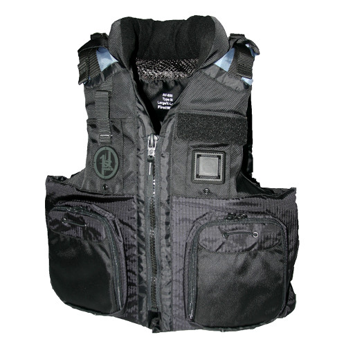 First Watch AV-800 Pro 4-Pocket Vest (USCG Type III) - Black - S/M (AV-800-BK-S/M)