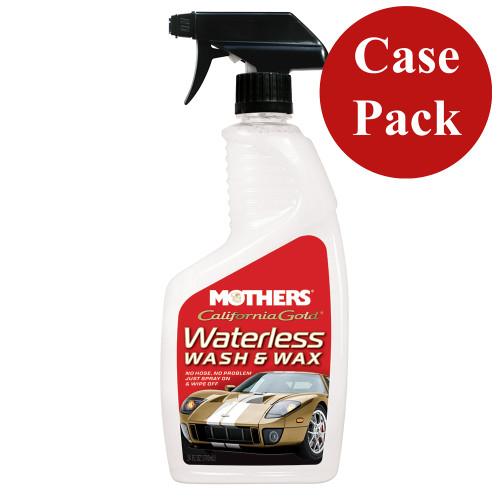 Mothers Waterless Wash And Wax - 24oz Spray - *Case of 6* (05644CASE)