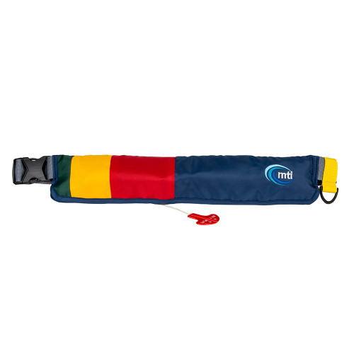 MTI 16G Inflatable Belt Pack - Manual - Rasta Stripe (MD401S-899)