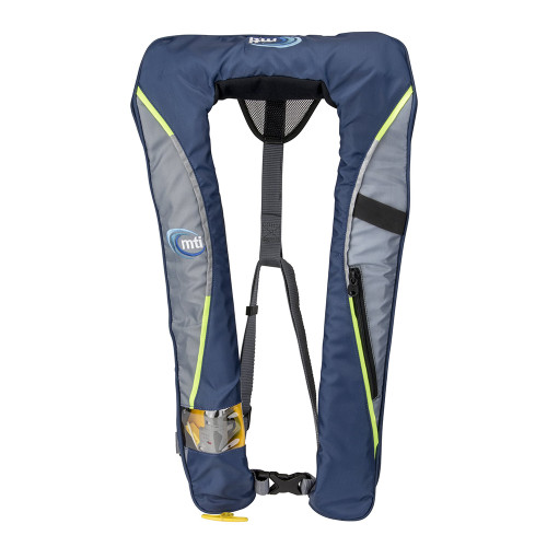 MTI Helios 2.0 Manual Inflatable Life Vest - Blue/Grey (MD400H-809)