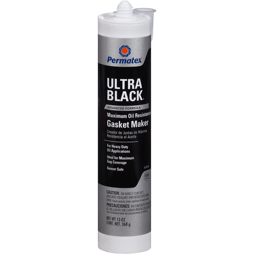 Permatex Ultra Black Maximum Oil Resistance RTV Silicone Gasket Maker - 13oz (24105)