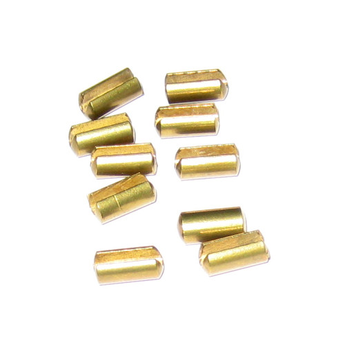 Scotty Release Clip Locators Slotted Brass - 10 Pack (1007)