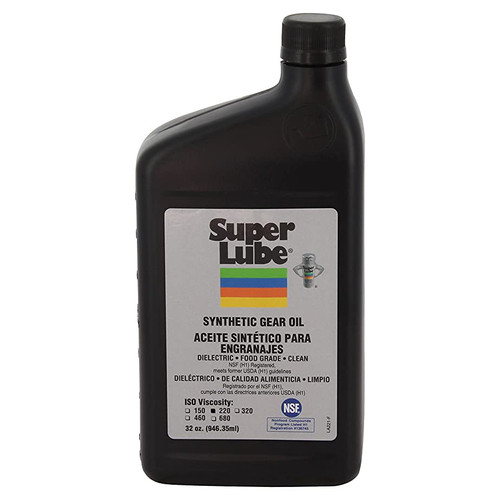 Super Lube 1 Qt Synthetic Gear Oil Iso 220 (54200)