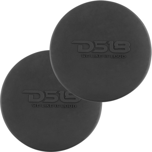 DS18 Silicone Marine Speaker Cover For 8" Speakers - Black (CS-8B)